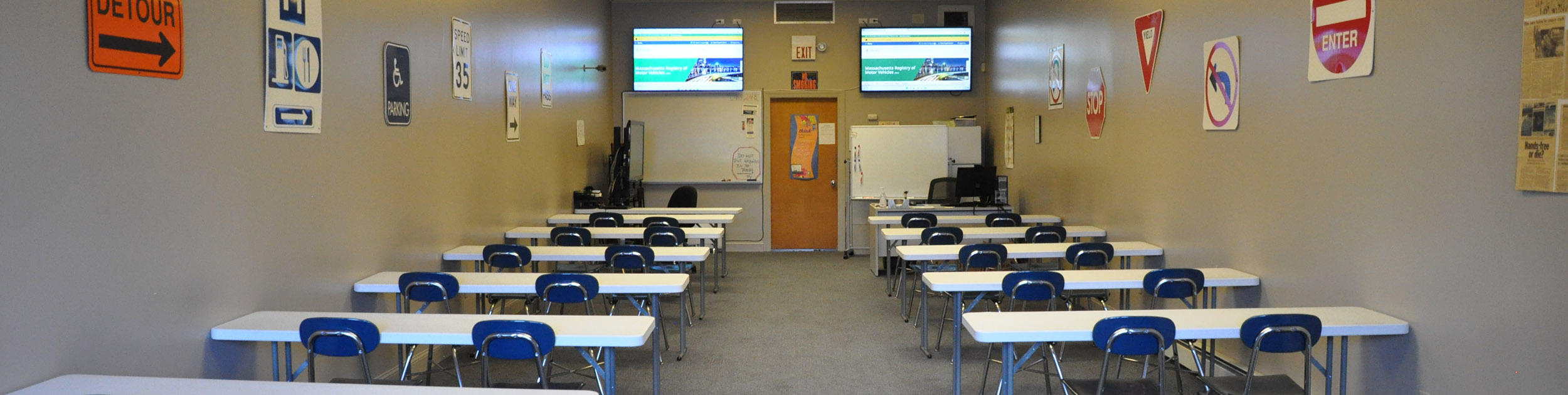 Inside look at the classroom at Mr. K's Auto School